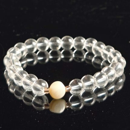 Zodiac-Inspired Natural Shell Purification & Healing Energy Bracelet