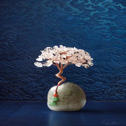 Tibetan Zen Clear - Crystal Tree on Stone