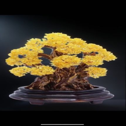 Tibetan Zen Ancient - Wood Golden - Amber Wealth - Gathering Tree