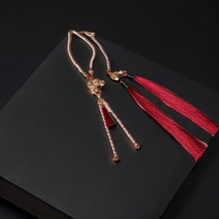 Tibetan Protection Charm Long Necklace