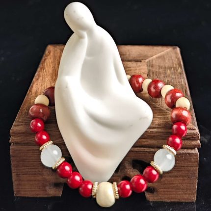 Cinnabar Dragon Bead Protective Good Luck Energy Bracelet