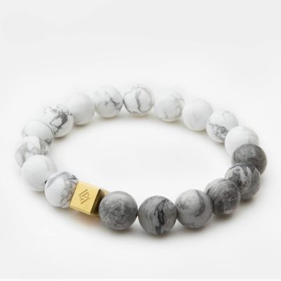 cloud pattern gilded marble chain