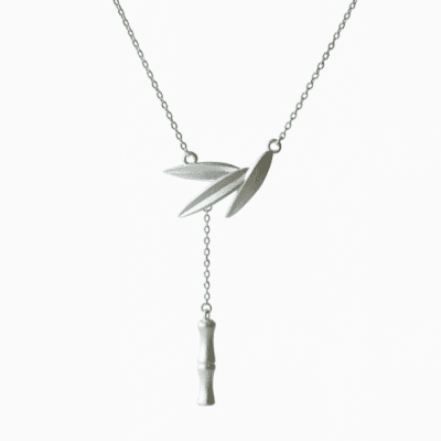 Sterling Silver Leaf Necklace