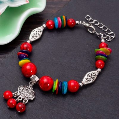 Nafei Peace and Joy Silver Bracelet