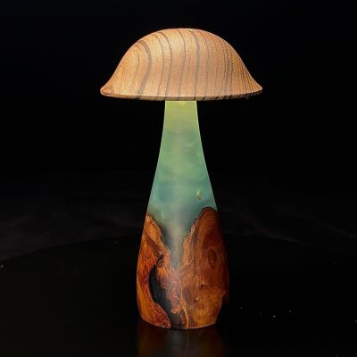 Forest-Inspired Mushroom Lamp