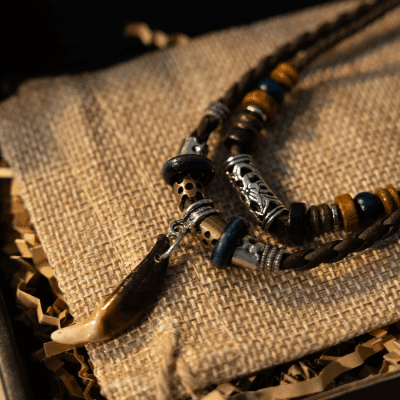 Ethnic Handwoven Cord Necklace