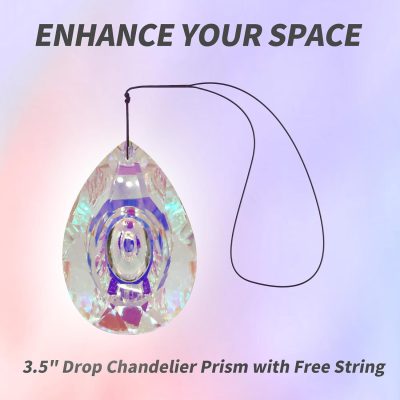 Aurora Tear K9 Crystal Pendant