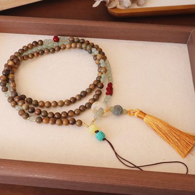 Sandalwood Bead Necklace