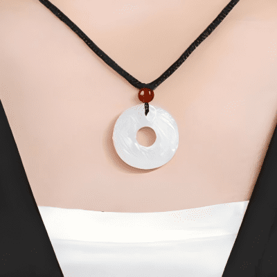 Pixiu Ping An clasp necklace