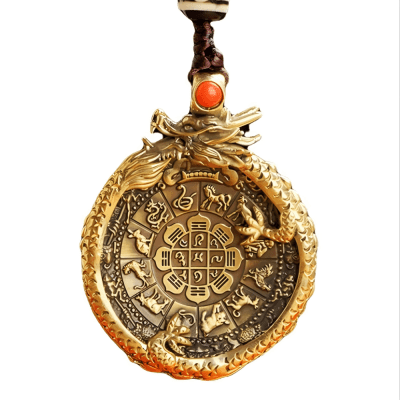 Tibetan Nine Palaces Bagua Waist Necklace