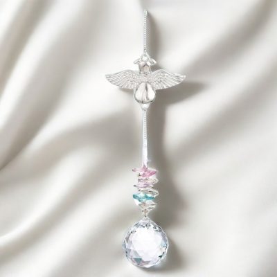 Angel's Tear Crystal Guardian Pendant