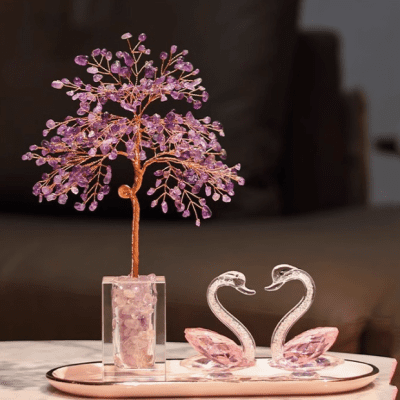 Amethyst Money Tree Ornament