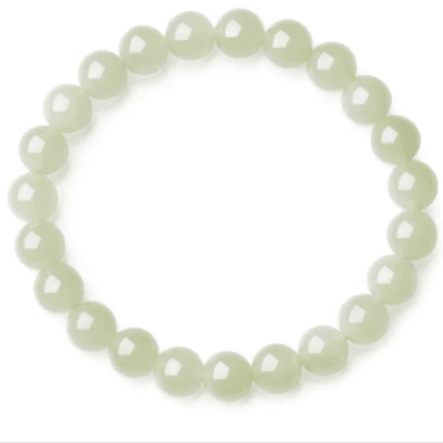 Hetian jade prayer blessing bracelet