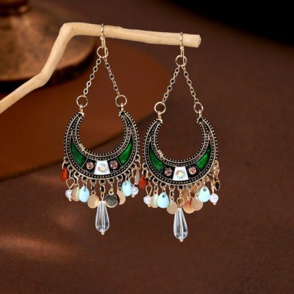 Crescent Moon ZenRealm of Serenity Earrings
