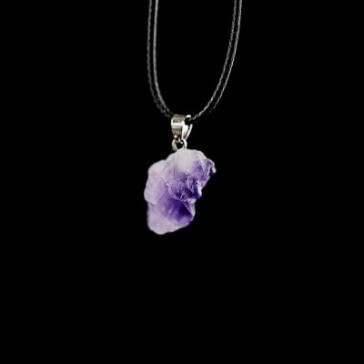 Amethyst Wisdom Chakra Energy Blessing Necklace