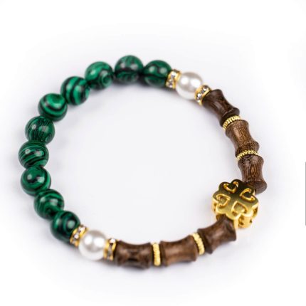 Four-Leaf Clover Chinese Zen Harmony & Balance Bracelet