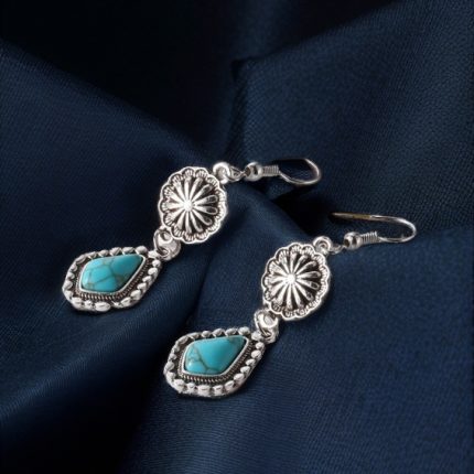 Ancient Tibetan Bloom Power Sigil Earrings