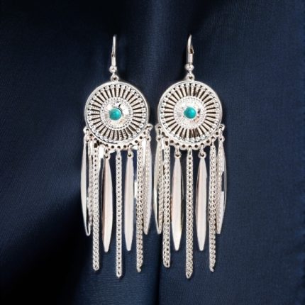 Tibetan Dreamcatcher Energy Guardian Earrings