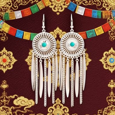 Lotus Realm Light of Awakening Earrings (复制)