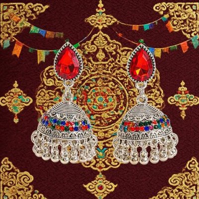 Diamond Mandala Eternal Radiance Earrings
