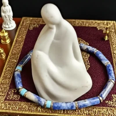 Blue Lucky Charm Chakra Bracelet