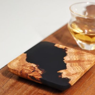 Shadowed Wood Coaster