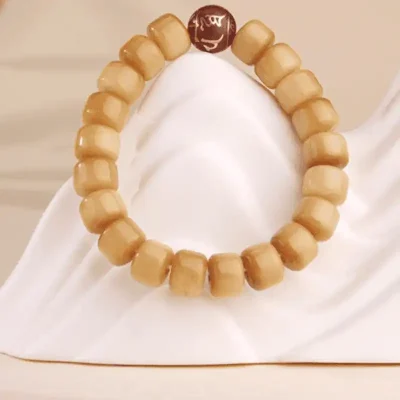 Tibetan Bone Red Ash Bracelet