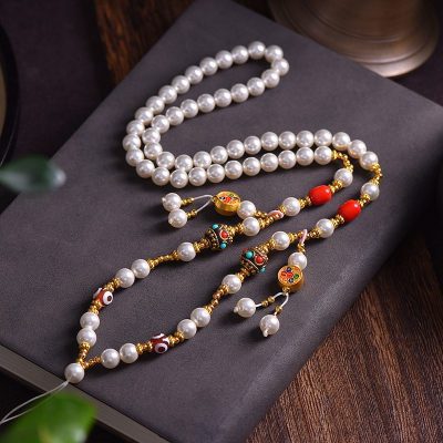 Tibetan Pearl Necklace