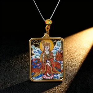 Great Ksitigarbha Bodhisattva Liberation Thangka – Universal Salvation & Suffering Dispelled & Compassionate Guidance
