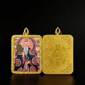 Taishang Laojun Protection Thangka Talisman - Ward Off Evil&Remove Misfortune*Protect Home