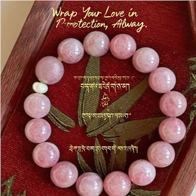 Lotus heart Zen meaning jade bracelet