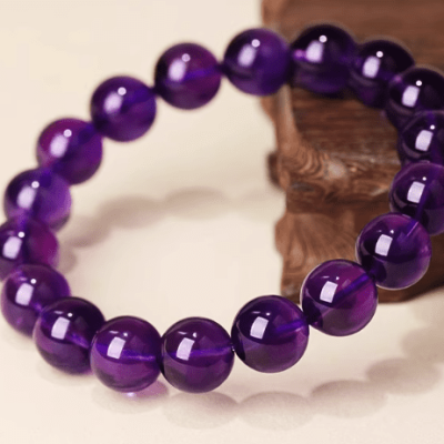 Amethyst feng shui bracelet