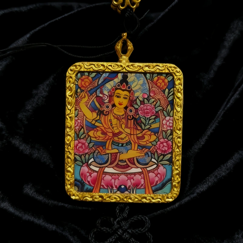 Manjushri Inspiration Thangka-3