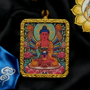 Amitabha Buddha Thangka Pendant