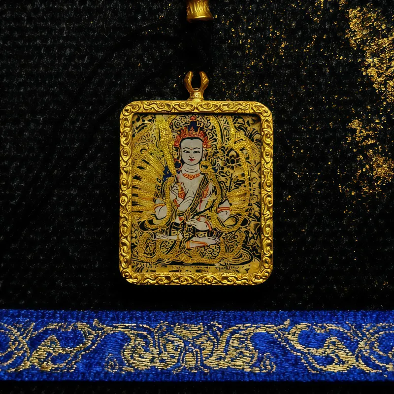 Vajrasattva Accomplishment Thangka-1