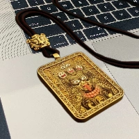 Zhai Lhamo Fortune Thangka Talisman - Quick Results&Business Success&Home Protection photo review